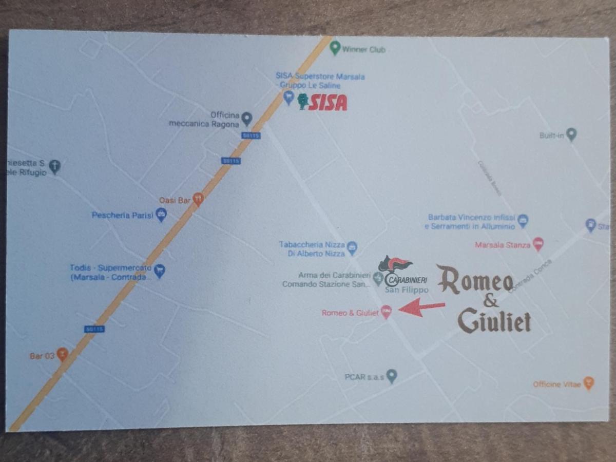 Hotel Romeo&Giuliet Marsala Zewnętrze zdjęcie